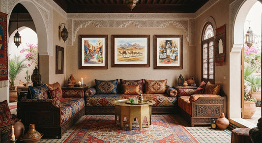 5 idées pour décorer un mur avec un tableau artistique